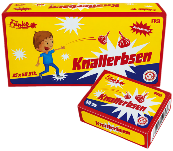 Feuerwerk Hannover - Funke Knallerbsen Display