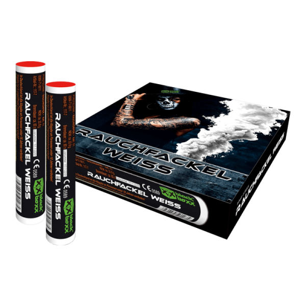 Feuerwerk Hannover - Blackboxx Rauchfackel Weiss