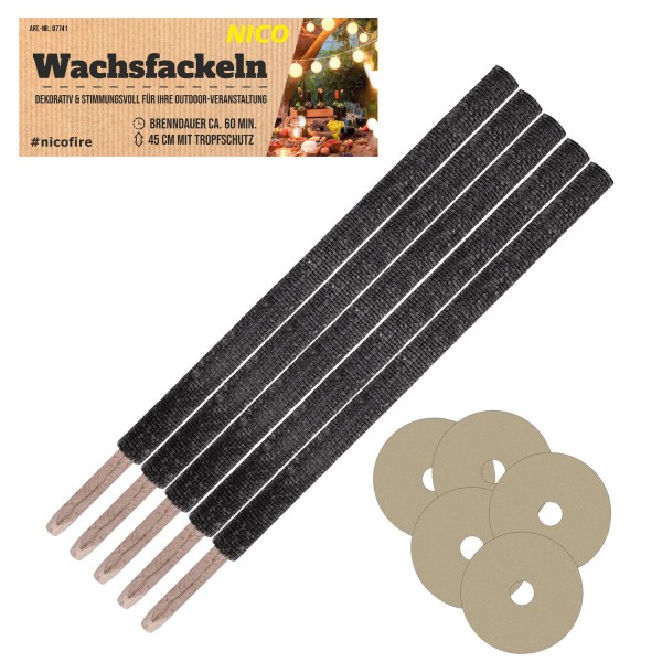Feuerwerk Hannover - NICO Wachsfackeln