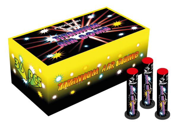 Feuerwerk Hannover - Pyrocentury Titanium Air Bomb