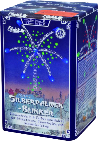 Feuerwerk Hannover - Funke Silberpalmen Blinker