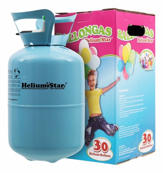 Ballons Hannover - Helium Star Ballongas 30er Einwegflasche