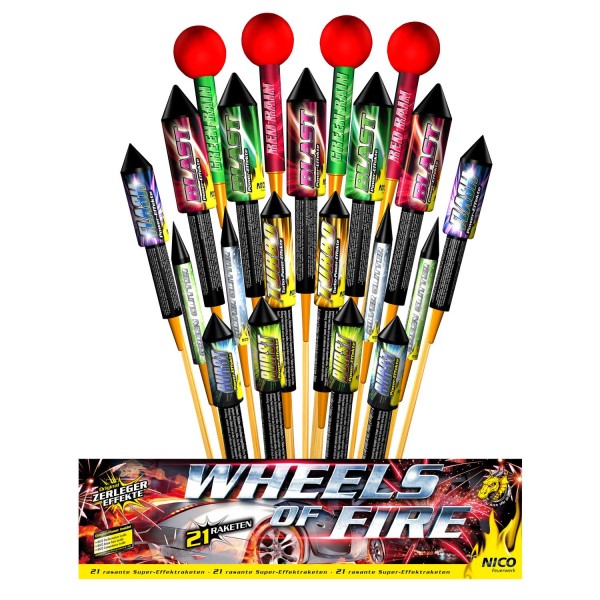 Feuerwerk Hannover - NICO Wheels of Fire