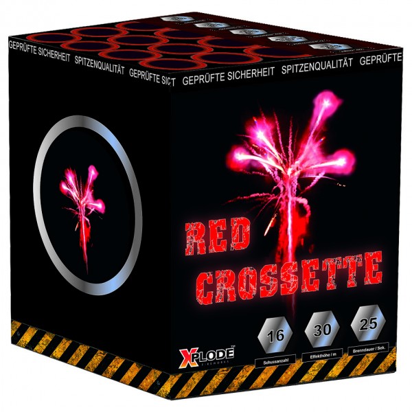 Feuerwerk Hannover - Xplode Red Crossette