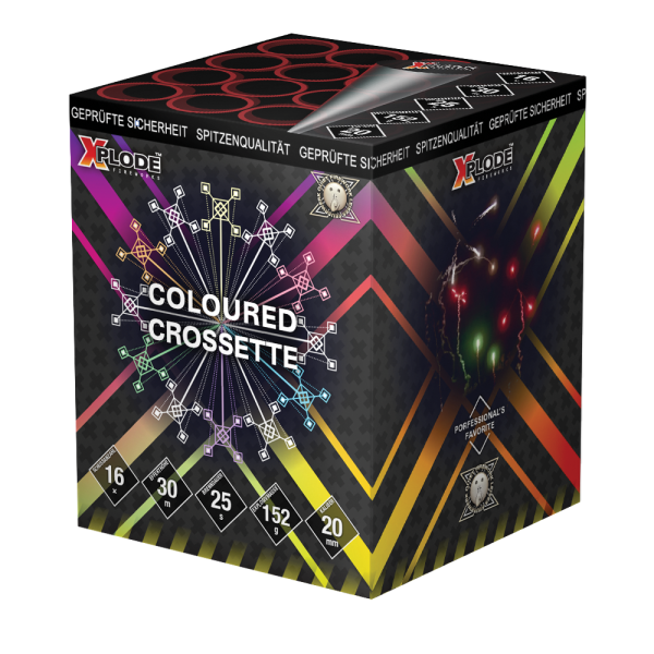 Feuerwerk Hannover - Xplode Coloured Crossette