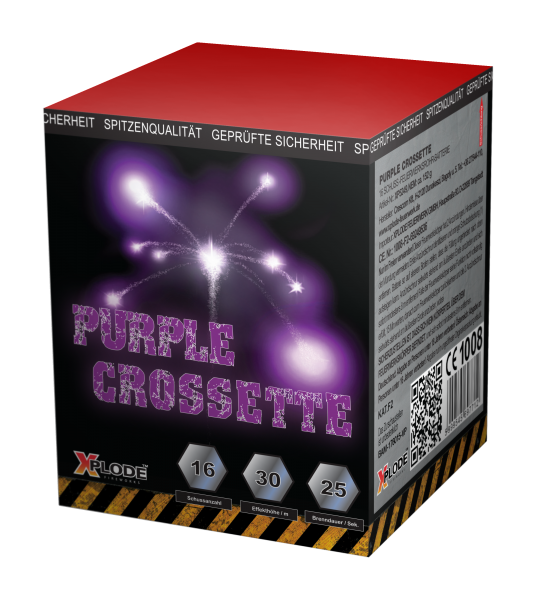 Feuerwerk Hannover - Purple Crossette