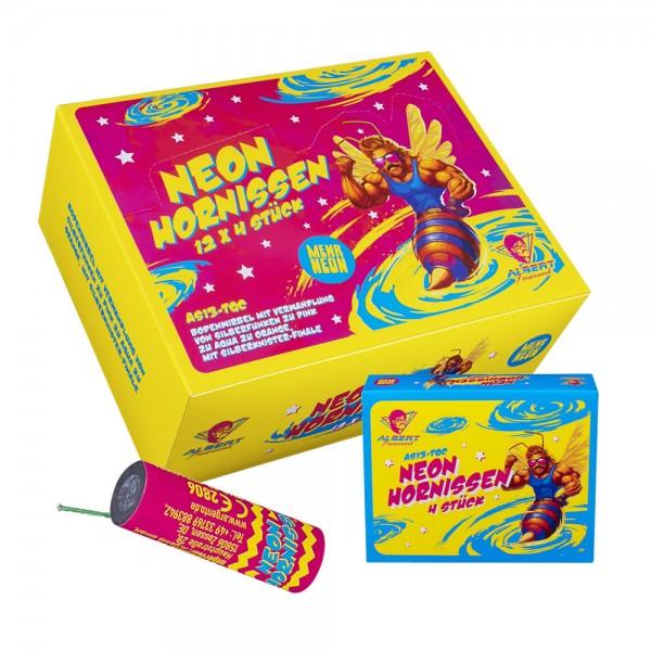 Feuerwerk Hannover - Albert Neon Hornissen