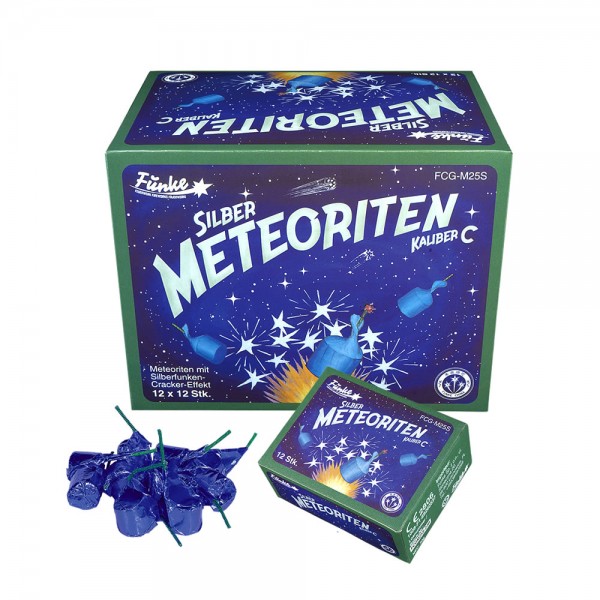 Feuerwerk Hannover - Funke Silber Meteoriten Kaliber C Display