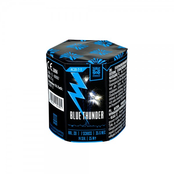 Feuerwerk Hannover - Argento Blue Thunder