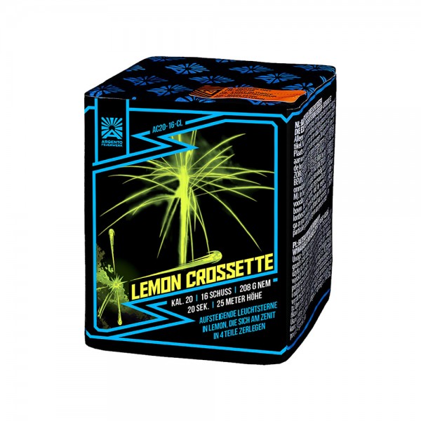 Feuerwerk Hannover - Argento Lemon Crosette