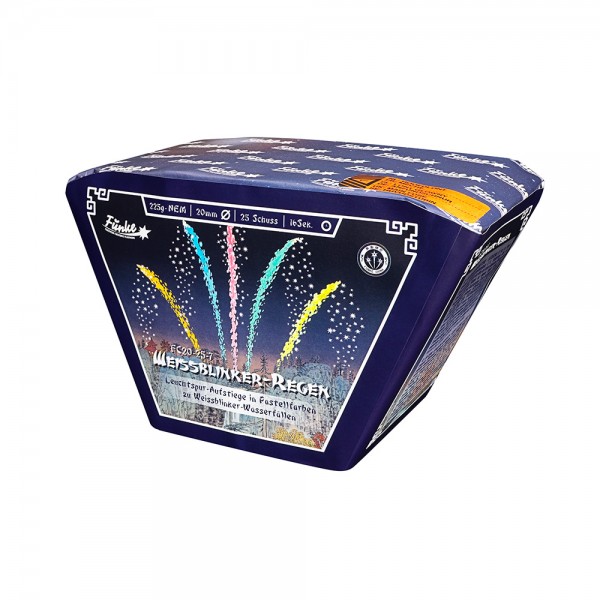 Feuerwerk Hannover - Funke Weissblinker Regen