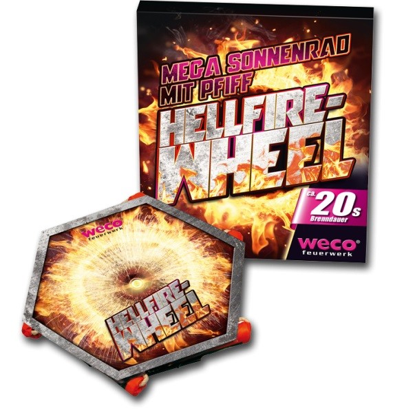 Feuerwerk Hannover - WECO Hellfire Wheel