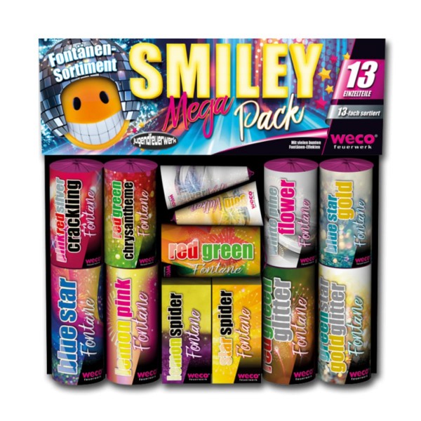 Feuerwerk Hannover - WECO Smiley Mega Pack